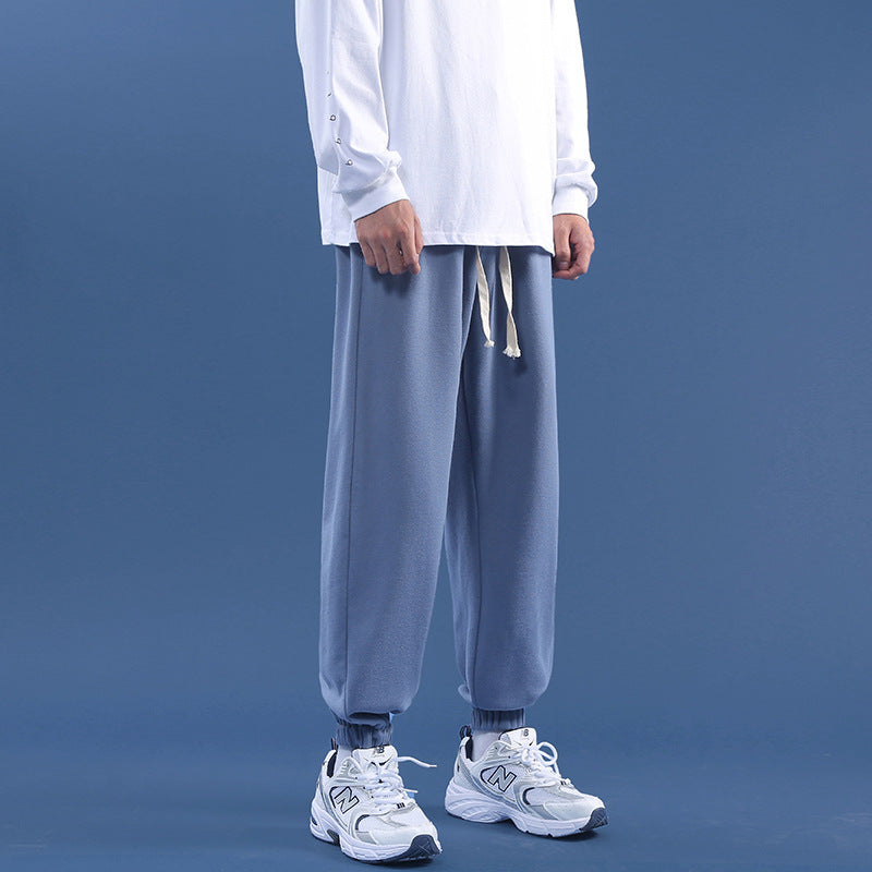Pantalon Décontracté Ample Longueur Cheville