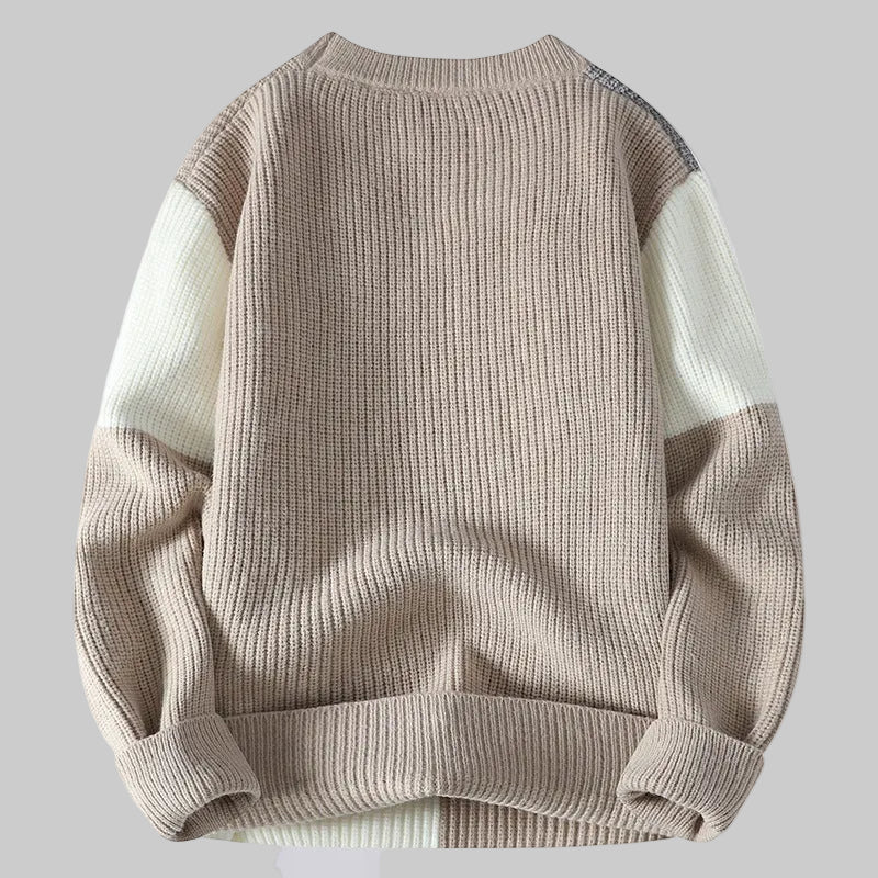 Pull à Col Rond, Décontracté