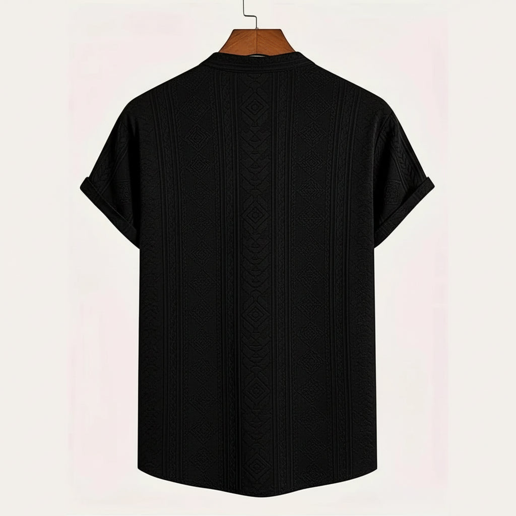 T-shirt Avec Broderie Géométrique