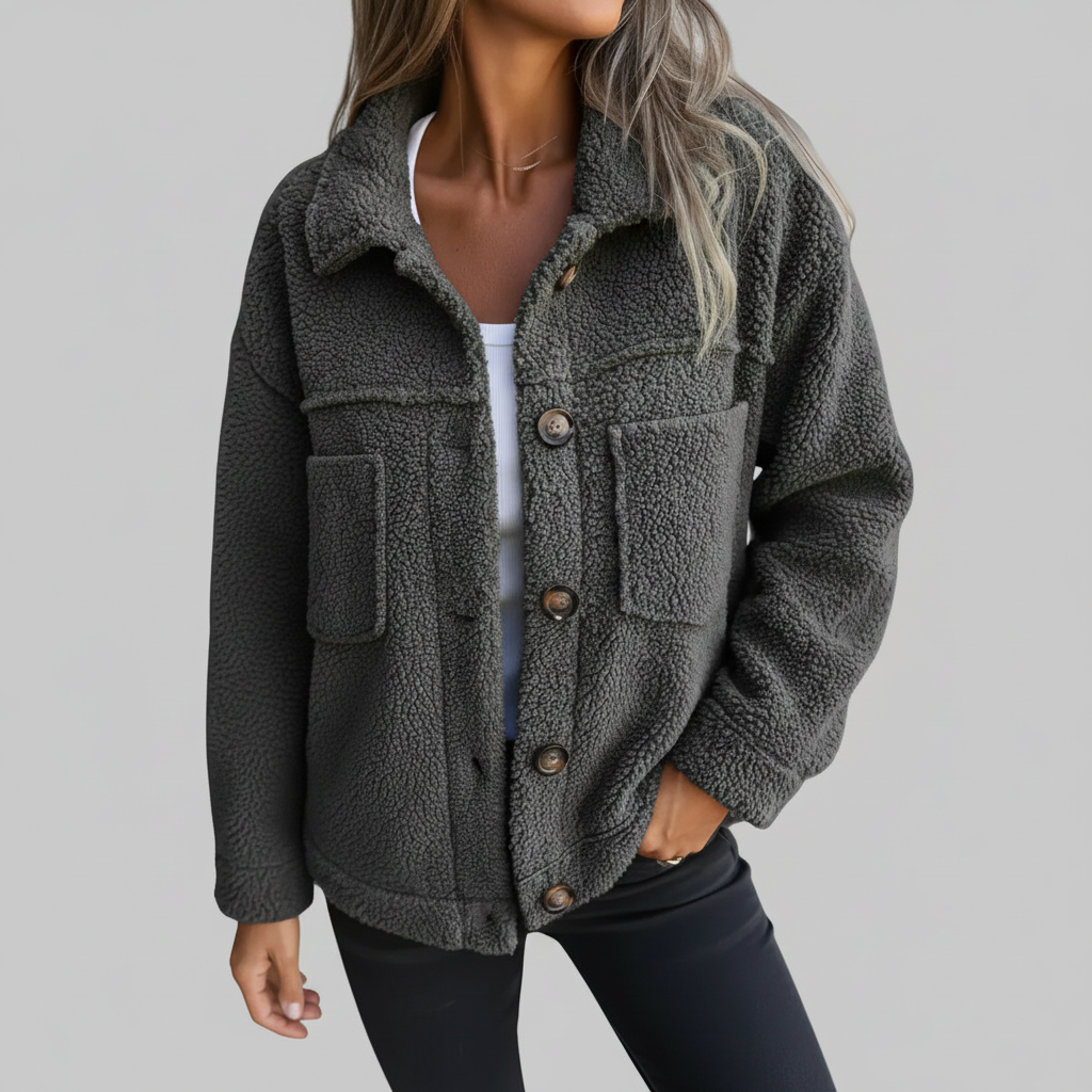 Veste – Laine d’agneau, style élégant