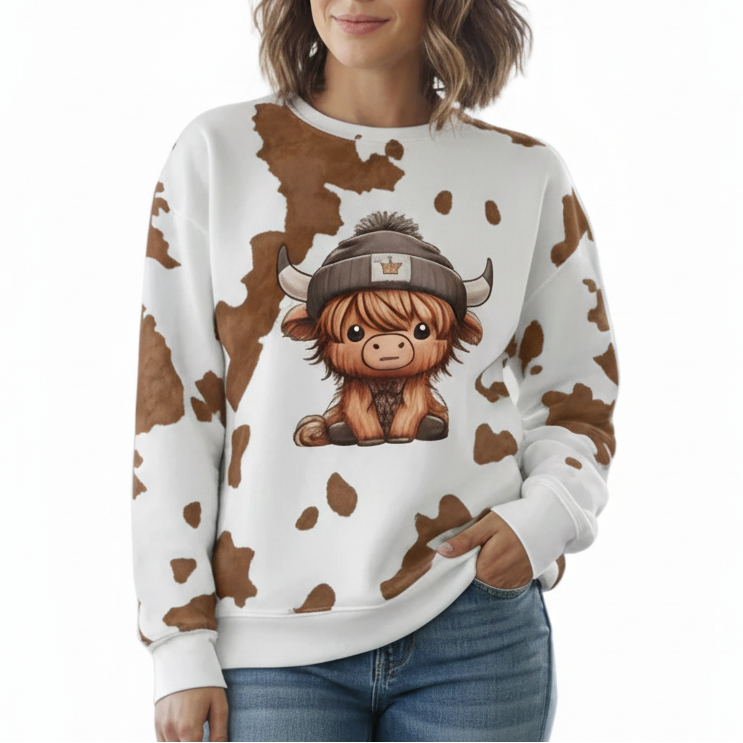 Pull – Confortable et stylé, motif imprimé