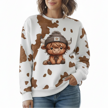 Pull – Confortable et stylé, motif imprimé