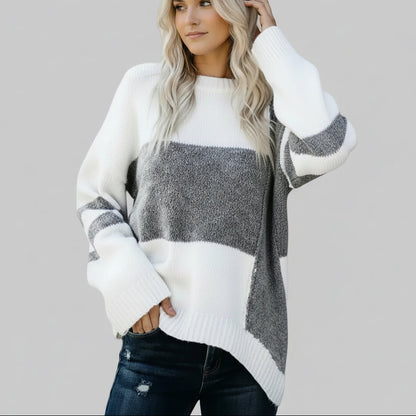 Pull – Casual, coutures contrastées