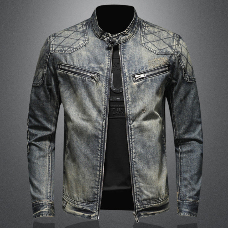 Veste Vintage Avec Fermeture Éclair