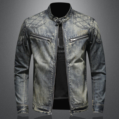 Veste Vintage Avec Fermeture Éclair