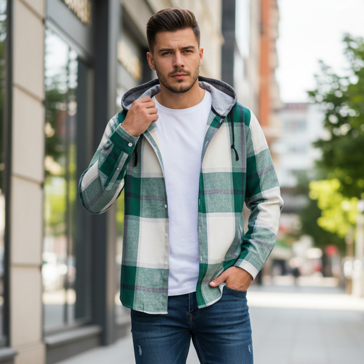Chemise à Capuche, Tendance Décontractés