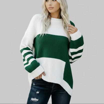 Pull – Casual, coutures contrastées
