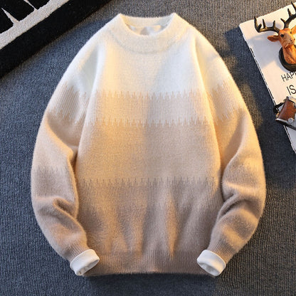Pull Décontracté Epais Et Chaud