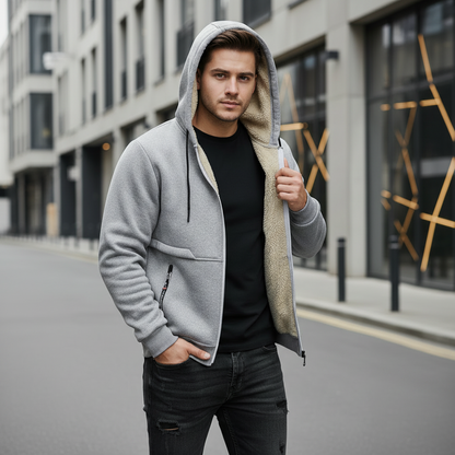 Sweat-Shirt à Manteau Epais à La Mode