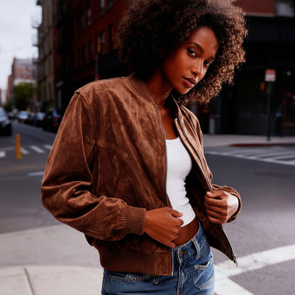 Veste Effet Daim Intemporelle