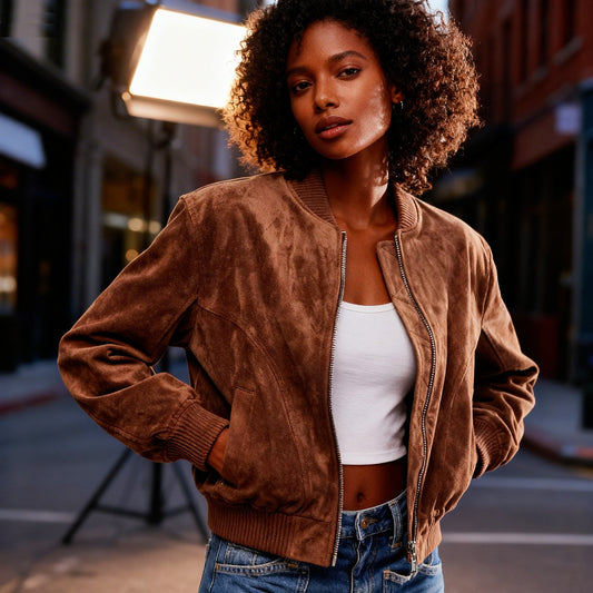 Veste Effet Daim Intemporelle