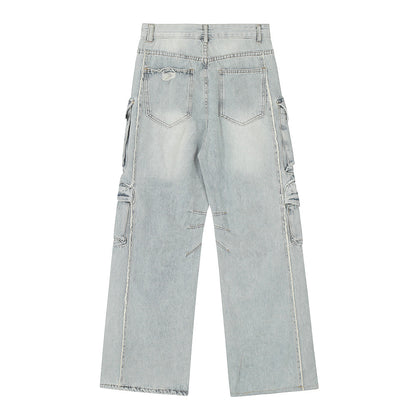 Jean à Multi-poches, Style Workwear