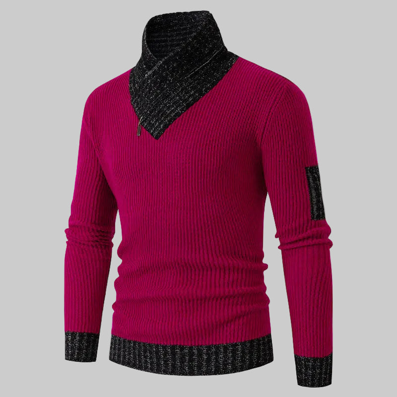 Pull Col écharpe Style Décontracté