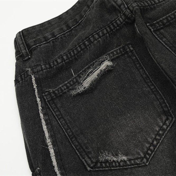 Jean à Multi-poches, Style Workwear