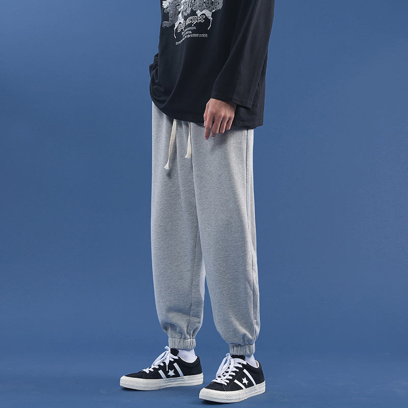 Pantalon Décontracté Ample Longueur Cheville