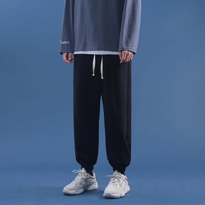 Pantalon Décontracté Ample Longueur Cheville