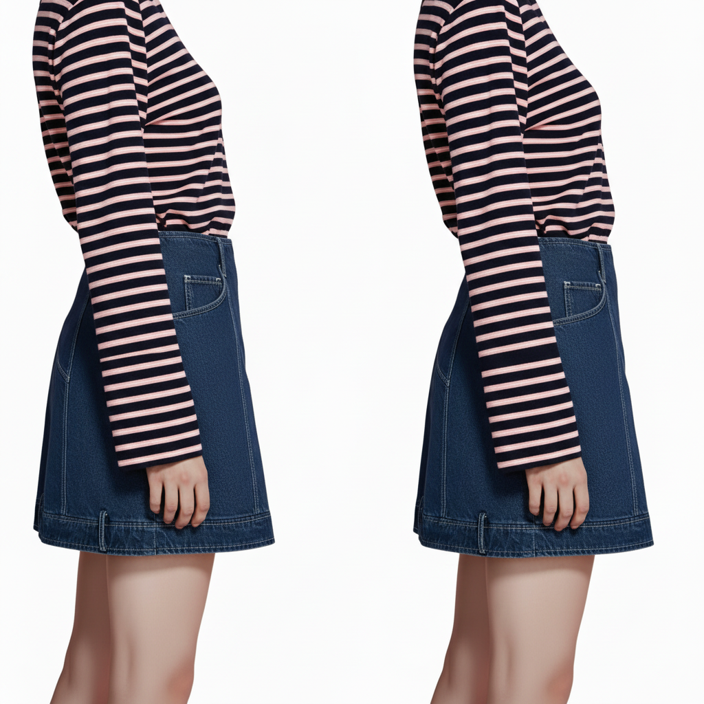 Jupe drapée – Look chic et sexy