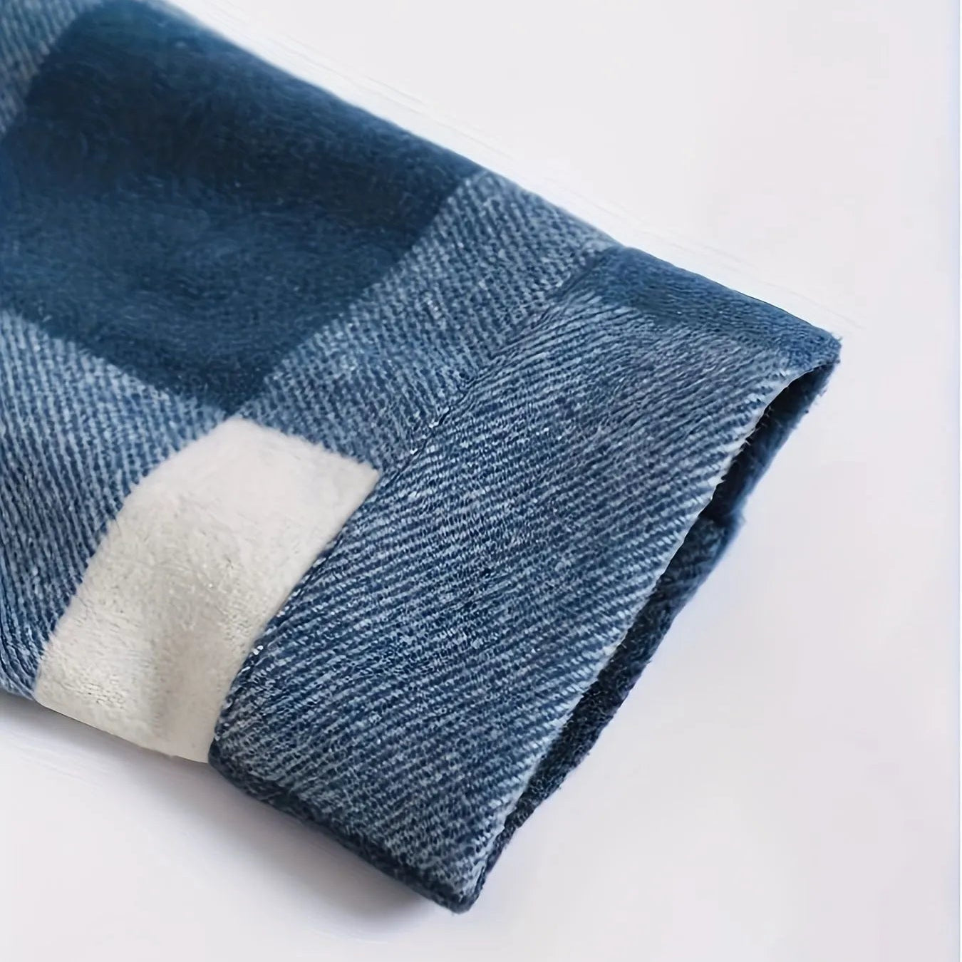 Chemise à Capuche Epaisse à Carreaux