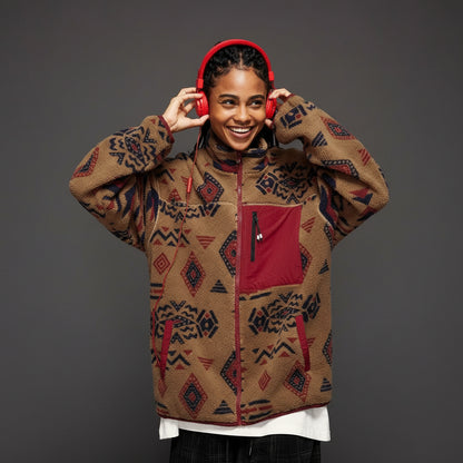 Veste Extérieure avec Doublure en Polaire