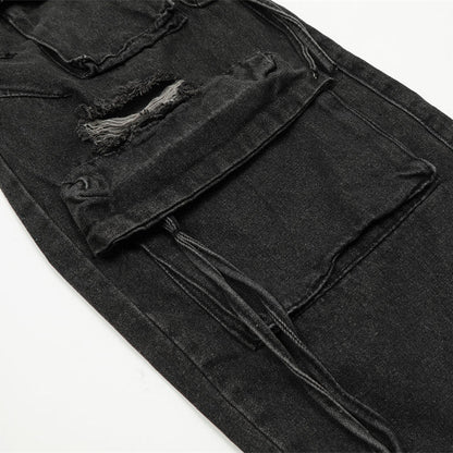 Jean à Multi-poches, Style Workwear
