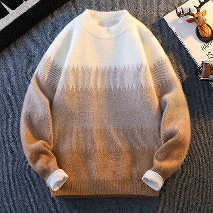 Pull Décontracté Epais Et Chaud