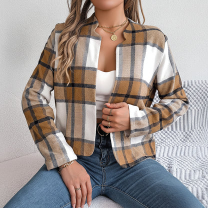 Ensemble tweed – Look casual à carreaux