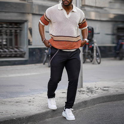 T-shirt En Laine à Manches Courte