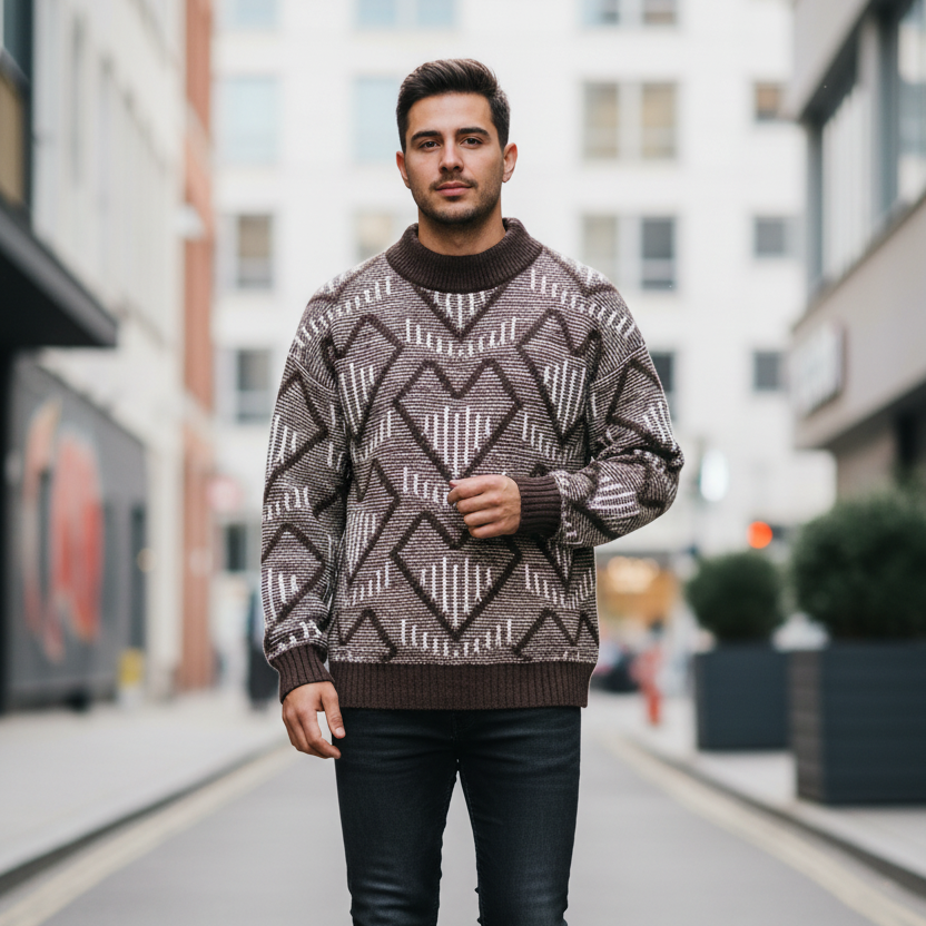Pull chaud moderne et stylé