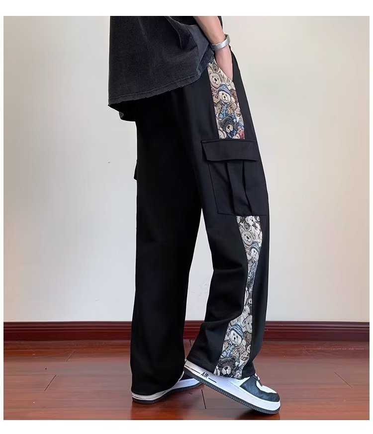 Pantalon Droit de Jogging Ample