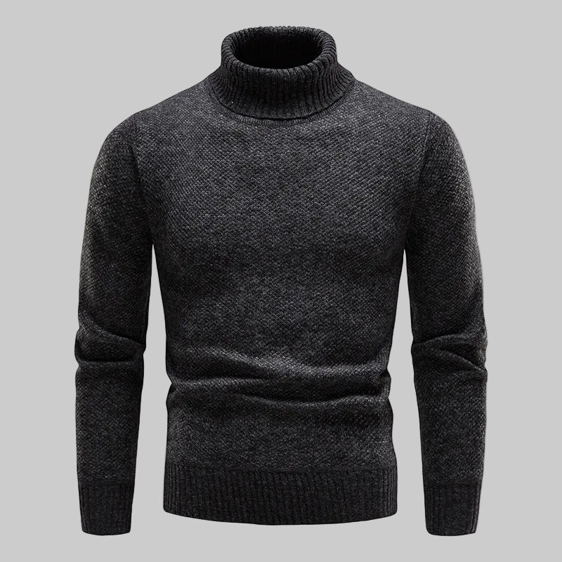 Pull Élégant Col Roulé