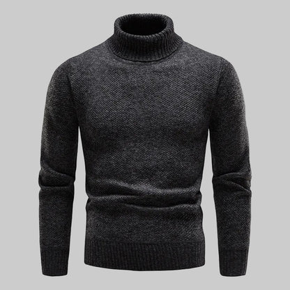 Pull Élégant Col Roulé