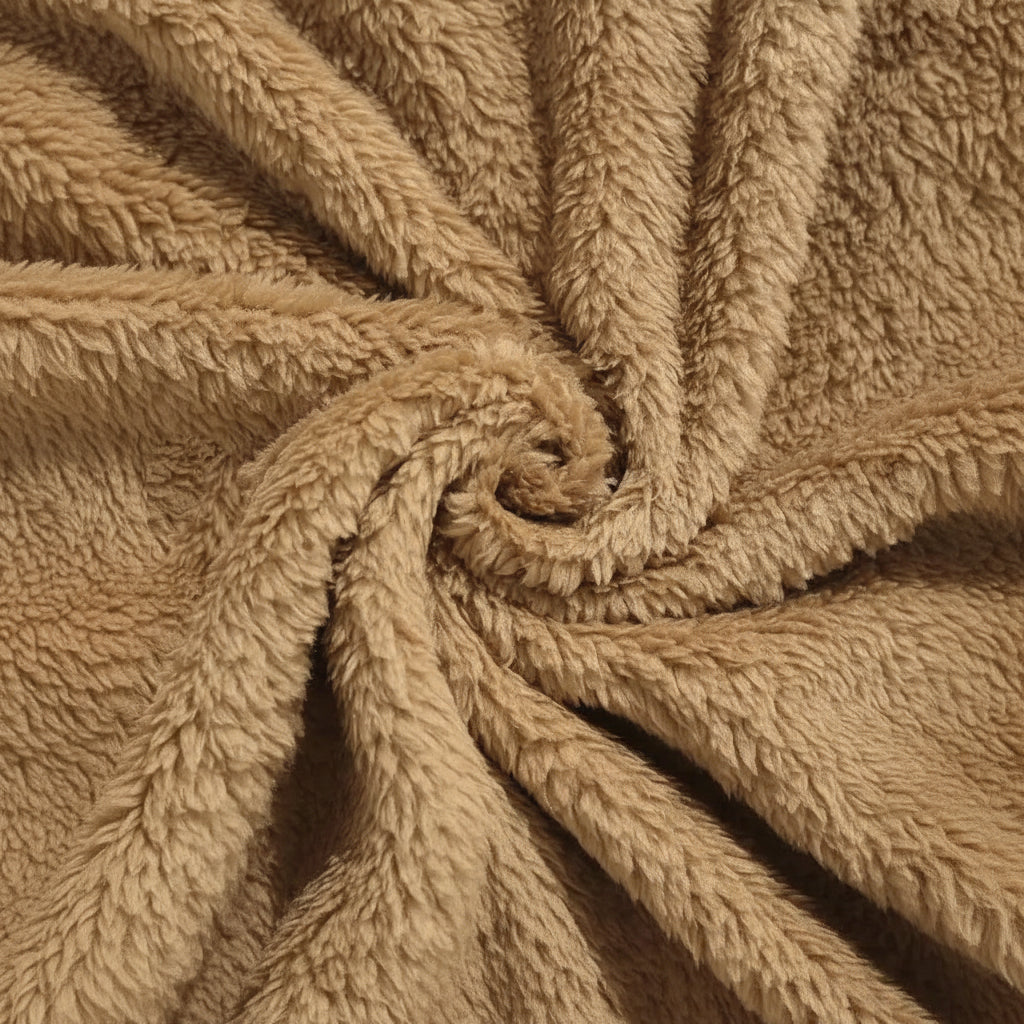 Sweat à Capuche En Flanelle Peluche