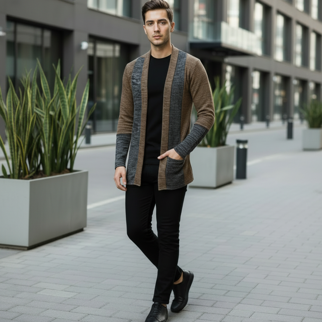 Cardigan Tricoté et Stylé