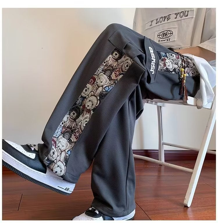 Pantalon Droit de Jogging Ample