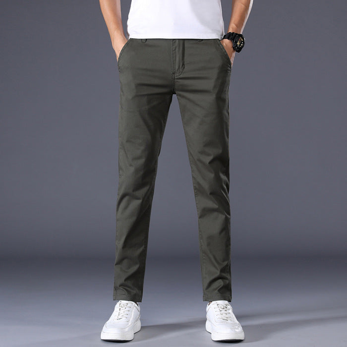 Pantalon Décontracté, Slim Et Élastique