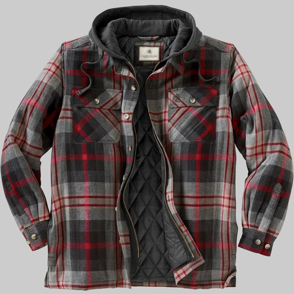 Veste En Coton Imprimé à Carreaux