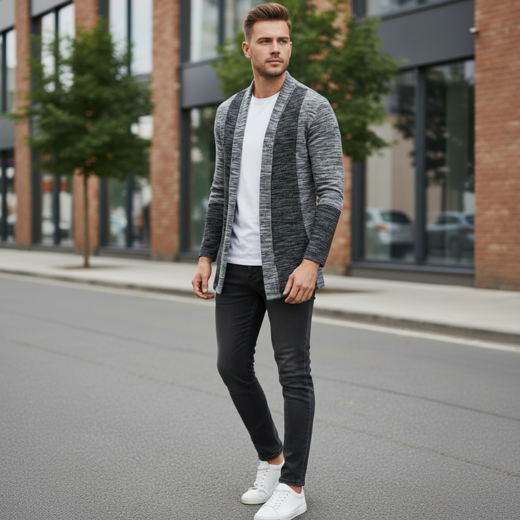 Cardigan Tricoté et Stylé