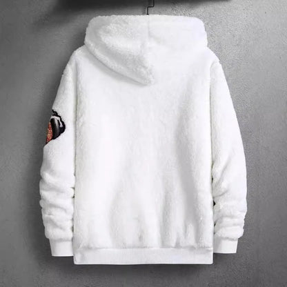 Veste à Capuche Avec Broderie Ours