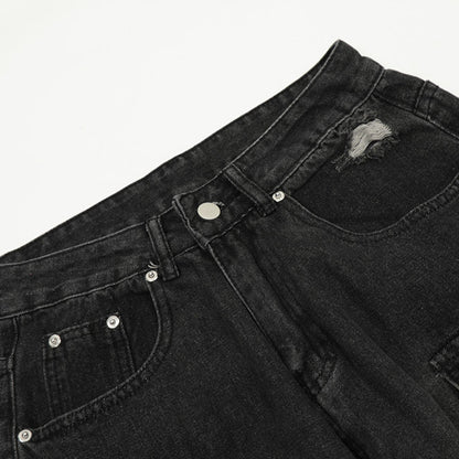 Jean à Multi-poches, Style Workwear