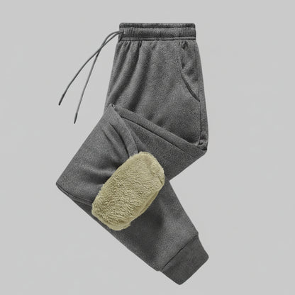 Pantalon Décontracté En Velours D’agneau