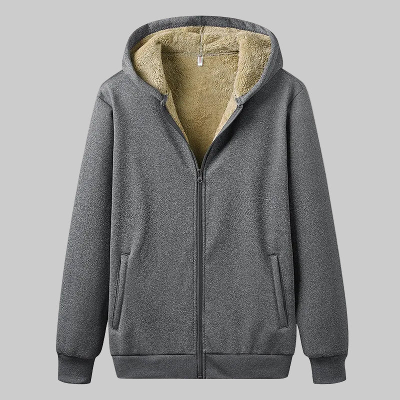 Veste Décontractée En Velours D’agneau
