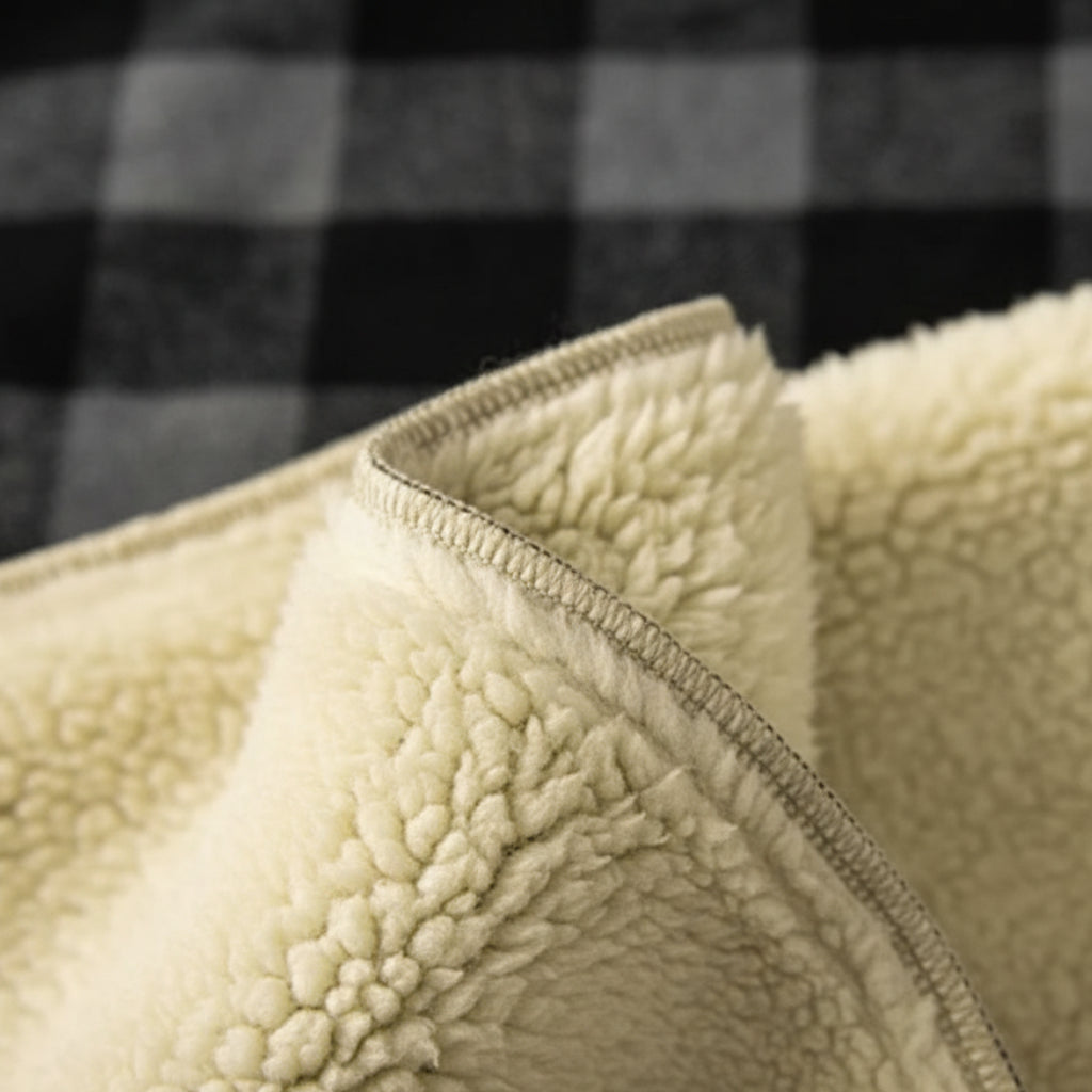 Chemise en Velours Côtelé À Capuche