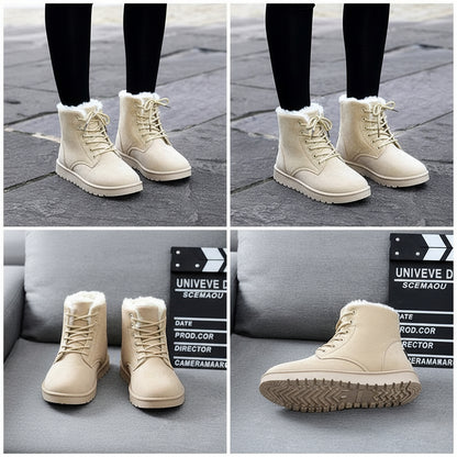 Bottines Chaudes à Doublure Fourrure