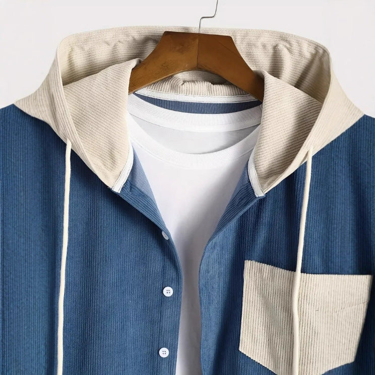 Chemise Cardigan Rayée