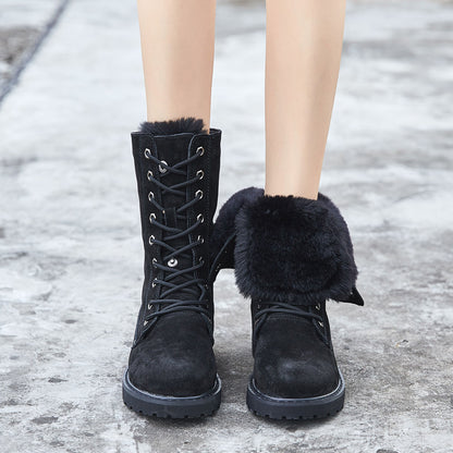 Bottes avec doublure