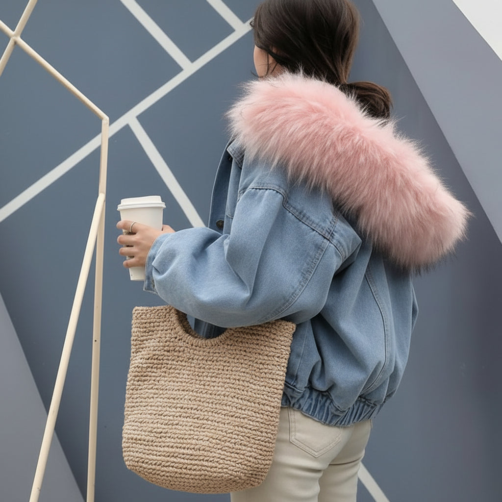 Veste à capuche – Style manteau