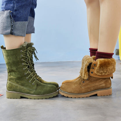 Bottes avec doublure