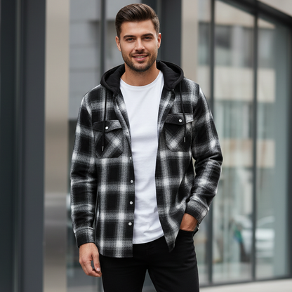Chemise à Carreaux En Flanelle