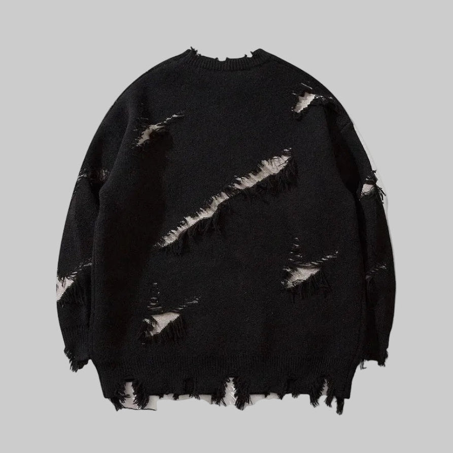 Pull Vintage Streetwear Jacquard