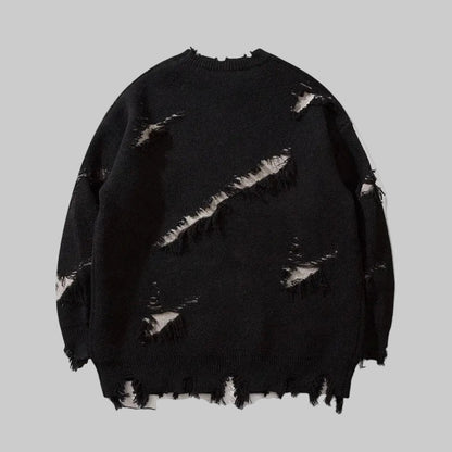 Pull Vintage Streetwear Jacquard